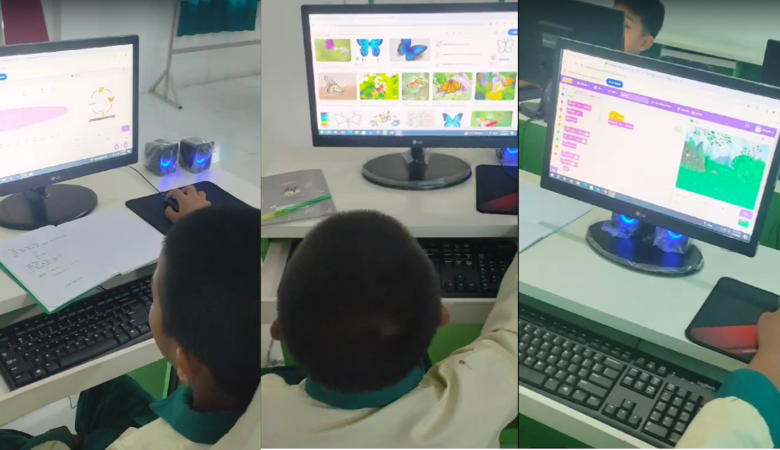 Belajar Coding : Membuat Proyek Animasi Sederhana “Butterfly Life Cycle”