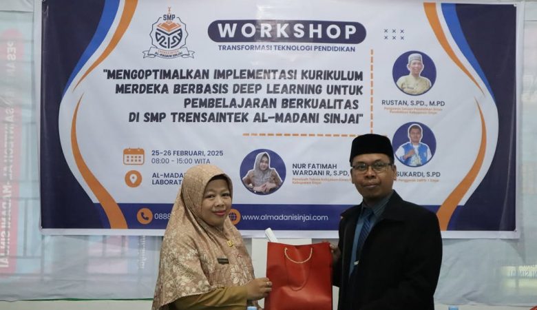 Workshop Pendidikan : Mengoptimalkan Implementasi Kurikulum Merdeka di SMP Trensaintek Al-Madani Sinjai